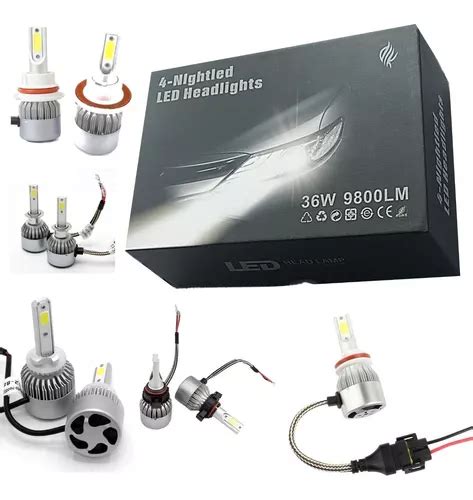 Kit Faros Focos Led Alta Calidad Y Potencia H7 9006 H11 H4