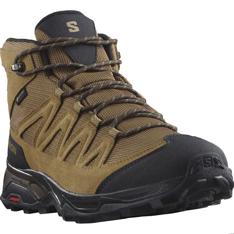 Salomon X Ward Leather Mid GTX Mens Zapatos Outdoor De Hombres