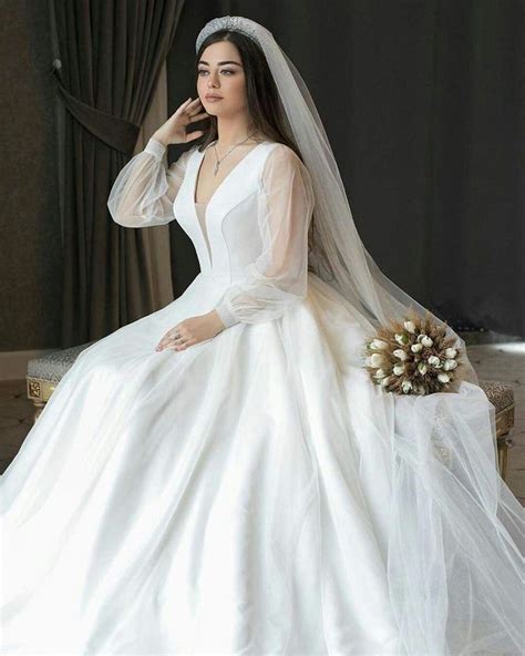 Pin By Patricia Rohlen On 2023 Chelsie Long Sleeve Ball Gown Wedding Dress Wedding Dress