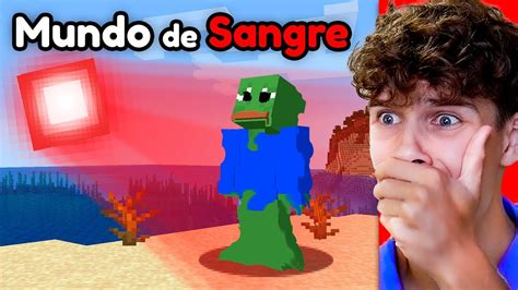 Usé Sangre para Asustar a mi Amigo en Minecraft YouTube