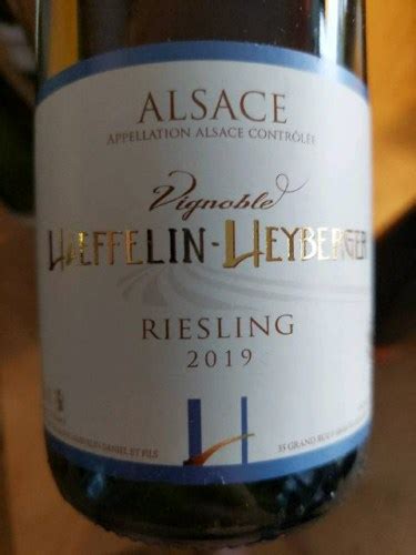 Vignoble Haeffelin Heyberger Riesling Vivino Australia