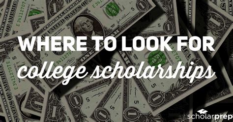 Where To Look For College Scholarships Scholarprep