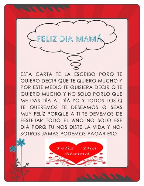 Carta Para El Dia De La Madres Quotes Viral Update