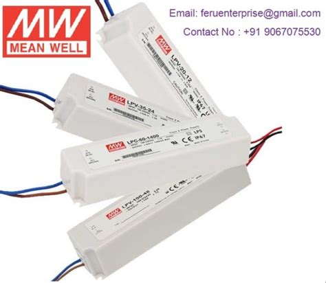 LPW Meanwell LED Driver, Single, Rs 950 /piece FERU ENTERPRISE | ID: 22592648248