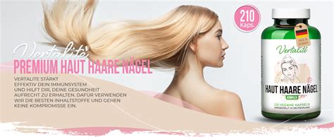 Vertalite Haut Haare N Gel Vitamine Komplex Xxl Pack Mit Kapseln