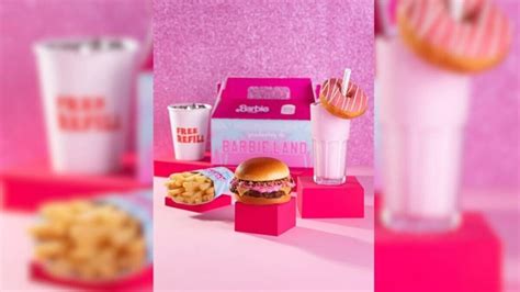 Taste The Adventure Barbies Official Film Burger ‘pink Burger Now