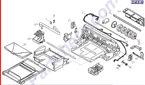 C6680 80010 C Printer Parts Diagram