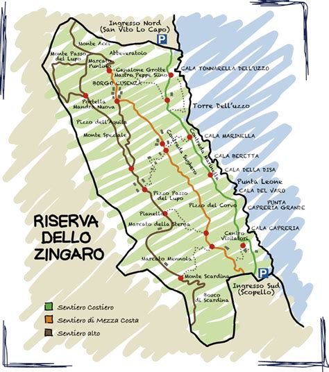 Riserva Naturale Orientata Zingaro Le Case Dello Zingaro