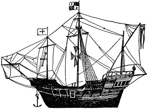 Columbus' Ship | ClipArt ETC