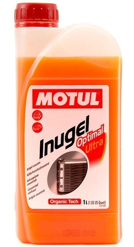 Liquido Refrigerante Motul Inugel Optimal Orgánico 1 Litro 326 00