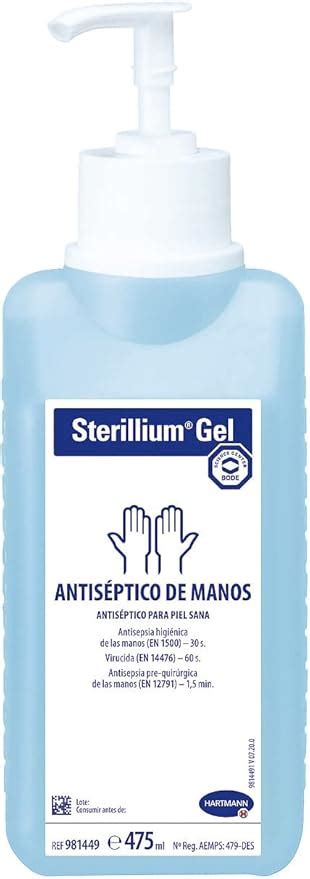 Sterillium Gel Hidroalcohólico Gel Desinfectante de Manos Gel