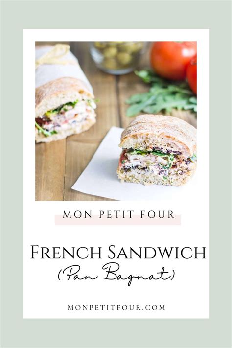 French Sandwich (Pan Bagnat) | Recipe | French sandwich, Sandwiches ...