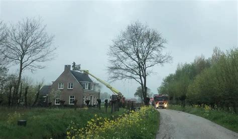 Brandweer Rukt Uit Voor Schoorsteenbrand Aan Bolgerijsekade Al Het