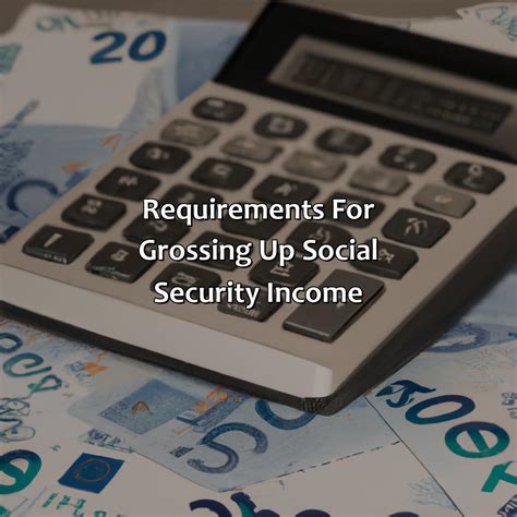 How Much Can You Gross Up Social Security On A Conventional Loan