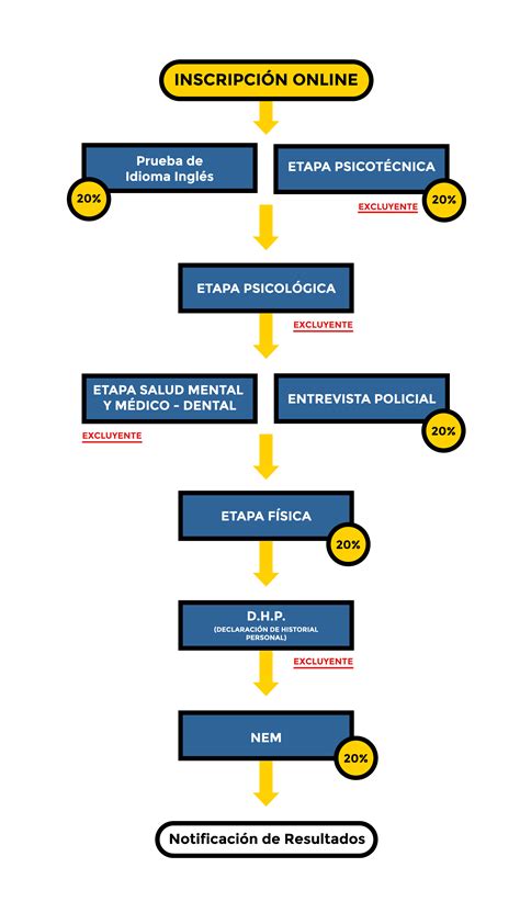 Etapas Del Proceso De Admisión Escuelapdicl