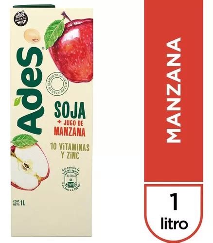 Jugo Ades Manzana 1 Lt