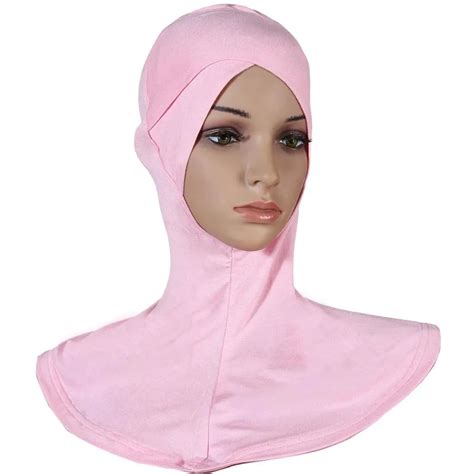 Fashion Muslim Hijab Caps Wholesale Scarf Women Inner Hijab Underscarf ...