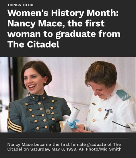 Nancy Mace: Congresswoman, Marine, trans icon