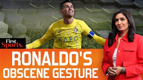 Cristiano Ronaldos Alleged Obscene Gesture Sparks Controversy