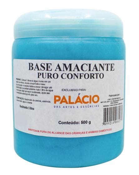 Base Amaciante Puro Conforto 500 g Palácio das Artes e Essências