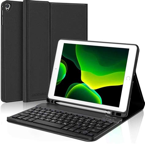 JADEMALL Etui Klawiatura IPad 10 2 9 8 7 Gen 2021 2020 2019