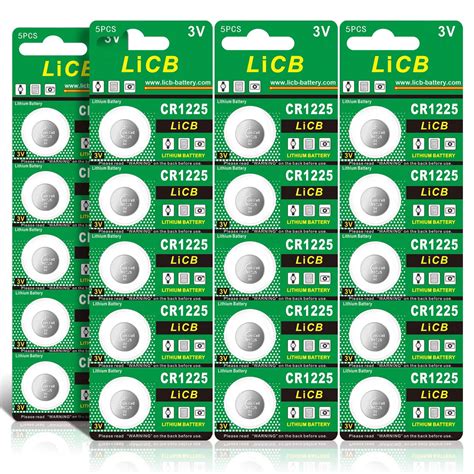 Licb Pack Cr V Lithium Batteries Coin Button Cell Cr