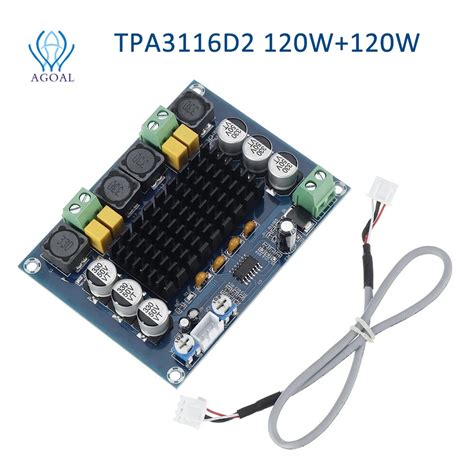 Xh M High Power Digital Amplifier Board Tpa D Audio Amplifier