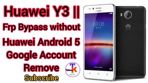 Huawei Y Lua L Frp Bypass Huawei Y Google Account Remove