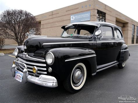 1948 Ford Super Deluxe Sedan Two Door Classic Old Vintage