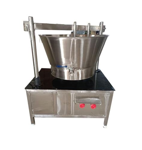 Stainless Steel Gas Khoya Making Machine For Milk Capacity Litre