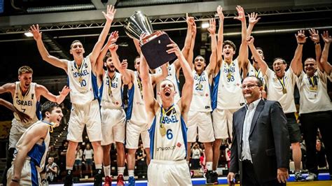 Israel S Youth Basketball Team Crowned European Champions Israel C