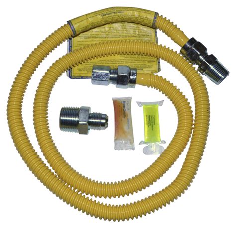 Gas Dryer Hose Connector Kit Gas Line For Stove Dryer Gas Water