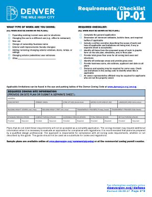 Fillable Online Zoning Use Permit Fax Email Print Pdffiller