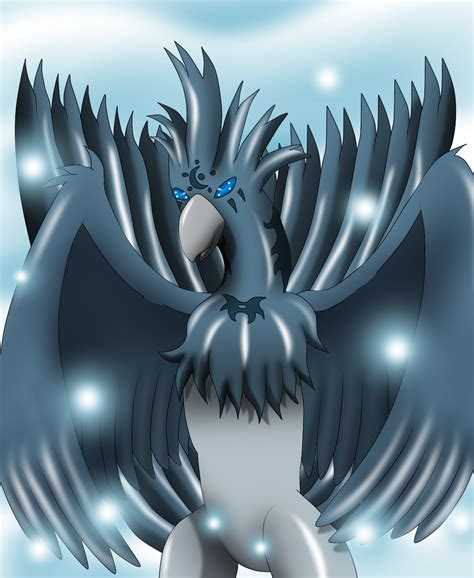 Gift: Ice Phoenix by Avianine on DeviantArt