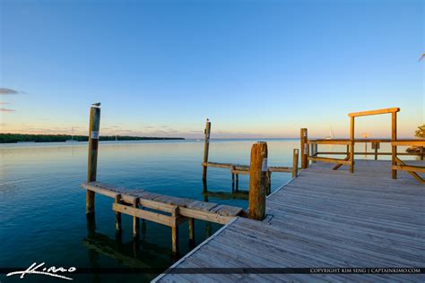 Boat Dock Gilberts Resort Key Largo Florida Keys | Royal Stock Photo