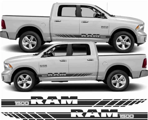 Dodge Ram 1500 Side Decals