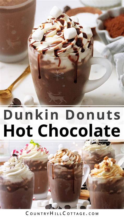 Dunkin Donuts Hot Chocolate