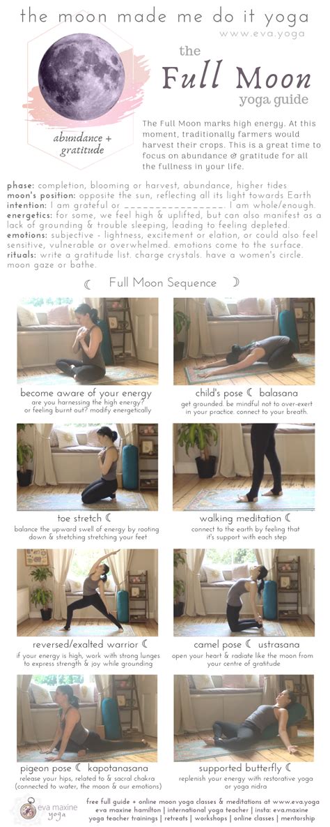 Full Moon Yoga Sequence | Yin yoga sequence, Yoga guide, Yoga themes