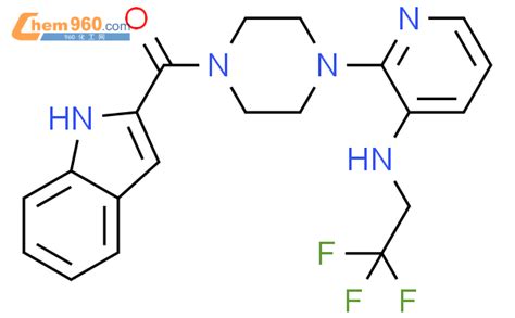 136816 92 7 1H Indol 2 Yl 4 3 2 2 2 Trifluoroethyl Amino Pyridin 2