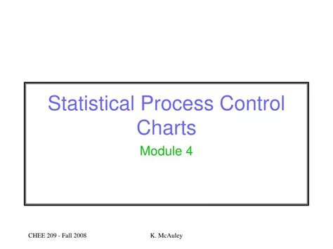 PPT - Statistical Process Control Charts PowerPoint Presentation, free ...