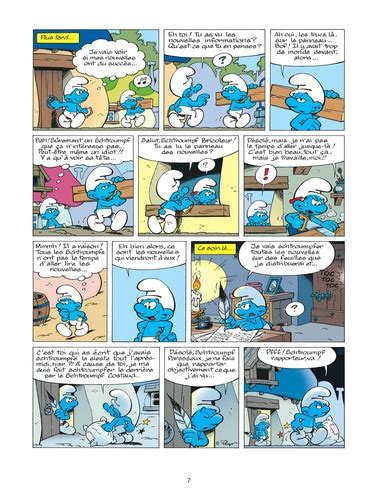 Les Schtroumpfs Tome 22. Le Schtroumpf reporter de Luc Parthoens ...