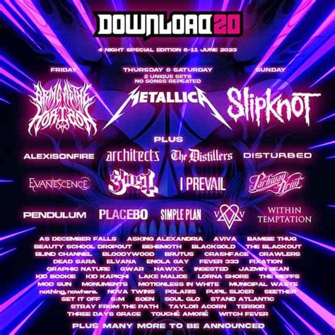 Music News: Download 2023 - Headliners & A Ton Of Bands Announced ...