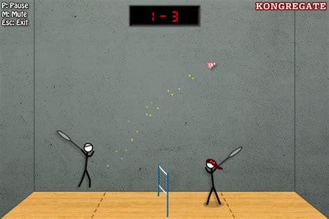 Description | Game | Stick Figure Badminton 2 | Garara.net