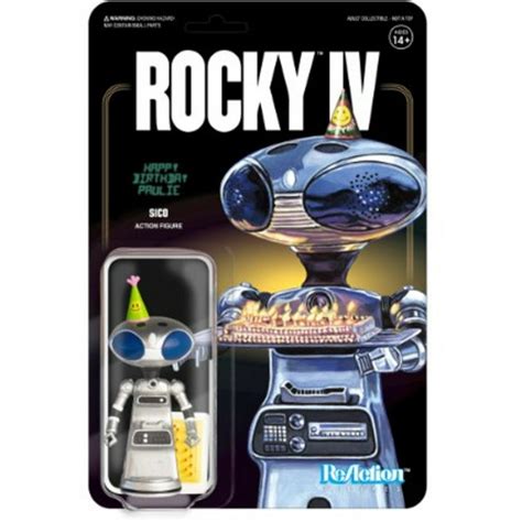 Rocky 4 ReAction Figures - Paulie's Robot - Walmart.com - Walmart.com