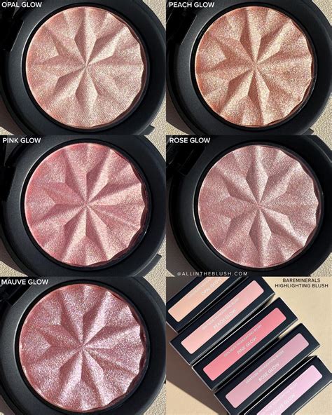 BareMinerals GEN NUDE Highlighting Blush Review Swatches All In The