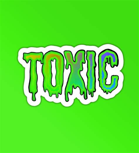 Toxic Sticker Peeekaboo