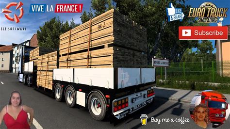 Euro Truck Simulator 2 1 48 5 JS Well Trailer By JS Truckstyling