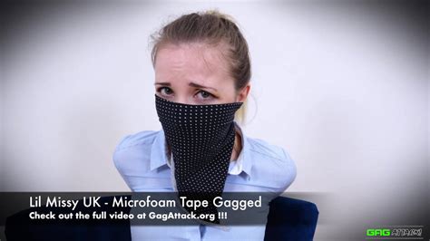 Lil Missy Uk Mf Tape Gagged By Gagattack On Deviantart