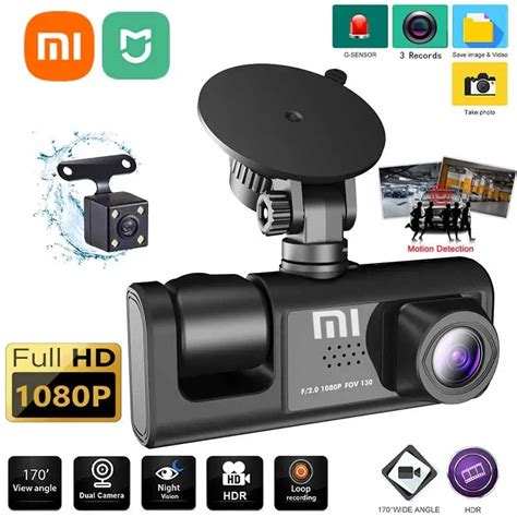 Xiaomi Mijia Cam Ra De Tableau De Bord De Voiture L Int Rieur Du V