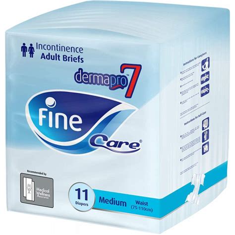 Fine Care Adult Briefs Medium 11 Diapers